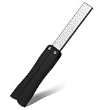 Double Sides Knife Sharpener Tool 400/600 Grits Diamond Sharpening Stone Tool...