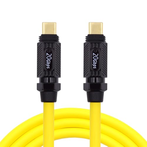 Cable USB-C USB4 Flexible Ultra Soft 200CM 20Gbps 140W miniatura 1