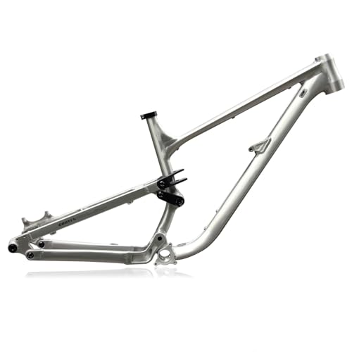ZJIEDB - Bicicleta de montaña de suspensión Completa de 15'/16,5'/18', 27,5'/29' (Eduro/DH/Am, aleación de Aluminio, Recorrido Trasero Suave de 160 mm, Freno de Disco, Eje pasante