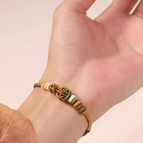 Lucky Bracelet For Women Handmade Tibetan Qiankun Bagua bracelet Red String Bracelet For Good Luck and Protection Hand Braided Rope Thread3