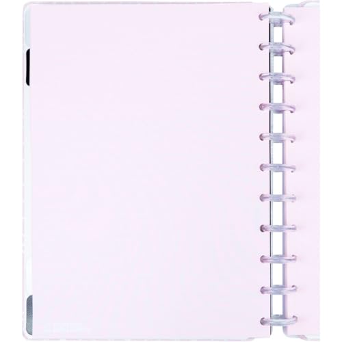 Caderno Inteligente, Grande G+, 290 X 220 mm, Ice Pink, 140 folhas, Caderno Inteligente