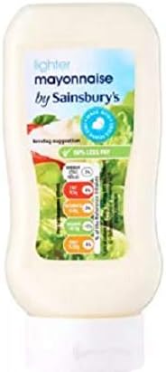 Sainsbury's Mayonnaise Light Squeezy 410ml - Reduced fat mayonnaise. 50% less fat than standard by Sainsbury's mayonnaise