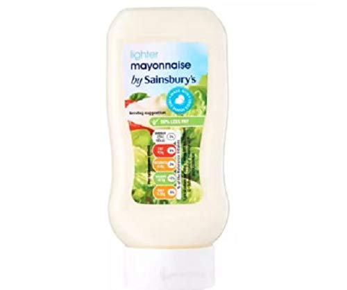 Sainsbury's Mayonnaise Light Squeezy 410Ml - Reduced Fat Mayonnaise. 50% Less Fat Than Standard By Sainsbury's Mayonnaise #TOP2