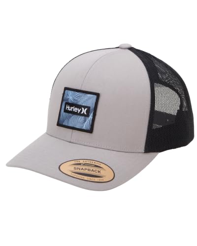 Image of Hurley Men's Caps - Fairway Trucker Mesh Baseball Cap - Snap Back Hats for Men