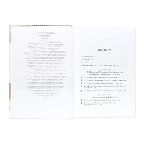 Calvinism: A Biblical and Theological Critique