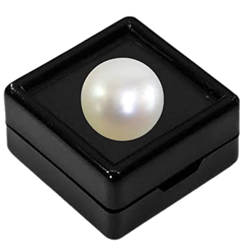 Perle naturelle Moti blanche de 8,25 carats, le cadeau précieux idéal pour homme et femme