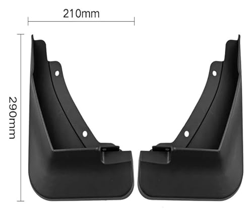 Bavette boue voiture pour VW T-ROC 2023 garde-boue noir protection de pneu