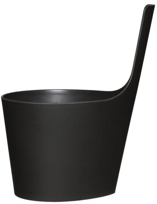 Northern Lights Group Rento Pisara Sauna Pail Bio-Composite - Peat/Black - Finnish Sauna Accessories