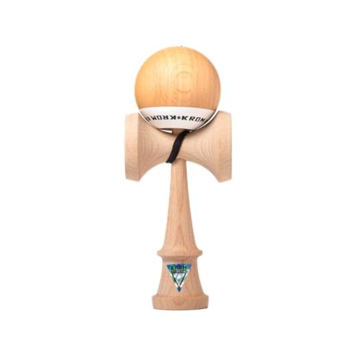 KROM Kendama POP Naked – Flawless Balance – Strong and Durable – Enhanced Cognitive Skills – Improved Balance, Reflexes, and Creativity – Kendama Model Pro Made For Beginners and Experts