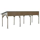 Kibri 38349 H0 - Carport de madera