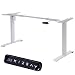 Produktbild ALBATROS Schreibtisch-Gestell Lift N4W Weiss, elektrisch höhenverstellbar mit Memory-Funktion, Kollisionsschutz und Soft-Start/Stop