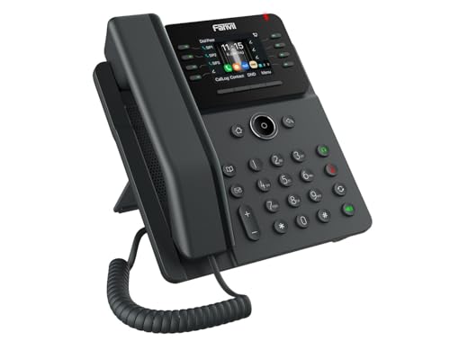 Teléfono Fanvil V62G con 12 líneas LCD negro miniatura 2