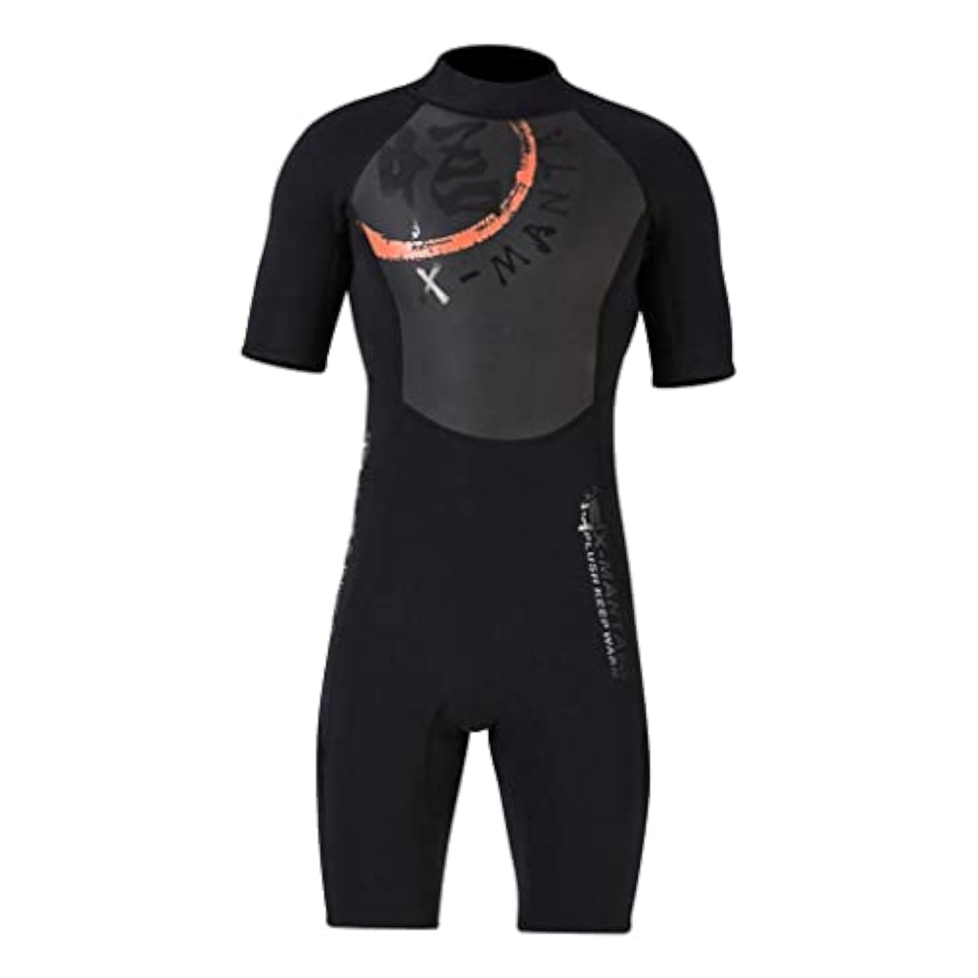 Men 3mm Diving Wetsuit One-Piece Short Sleeve Jumpsuit