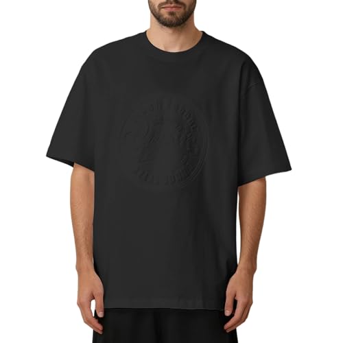 Tee shirt homme sport ample à manches courtes pour l'été et le plein air