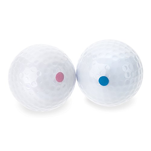D&B Capital Consumer Products GENDERREVEALBALLSFBA Baby Gender Reveal Exploding Golf Balls thumb #1