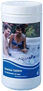 AQUASPARKLE Hot Tub Spa Bromine Tablets with Spa Floating Dispenser pack