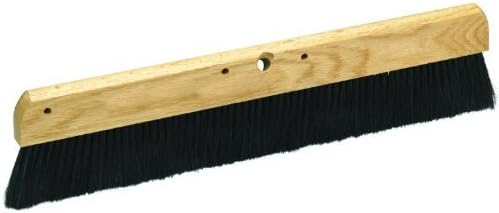 Marshalltown 830 24" Wood Backed Concrete Broom with 2-3/4" Bristles (16420)