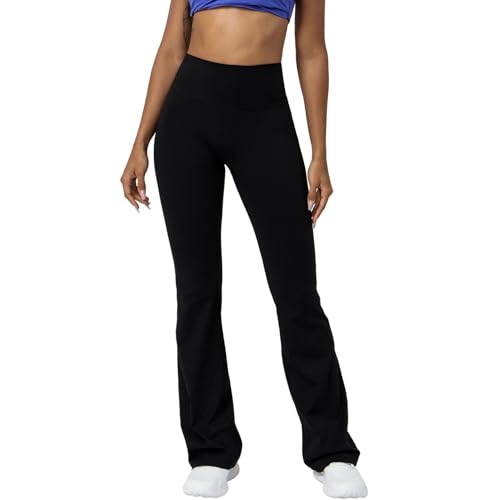 Lu's Chic Women's Workout Pants Yoga Hiking Spandex Comfy Bootcut