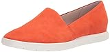 Parte superior de gamuza Franco Sarto Mocasines Bonza para mujer, naranja (Tangerine), 35.5 EU