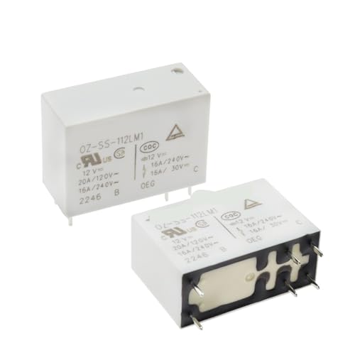 Relé OZ-SS-112LM1 repuesto para climatización y electrodomésticos 16A