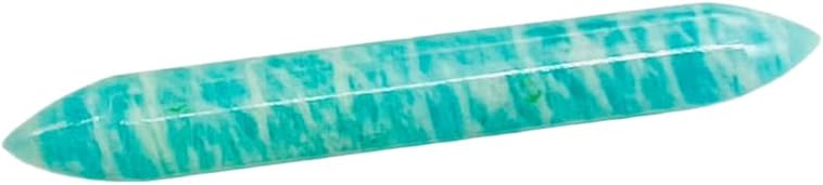 Natural Amazonite Gemstone Tribal Septum Spike Tusk | Handmade Body Piercing Jewelry | Organic Stone Septum Pincher for Nose & Tribal Piercing
