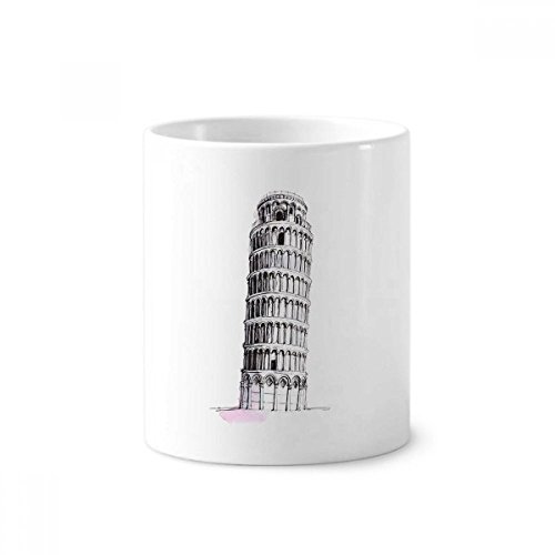 Tasse Michigan Pizza Tour en céramique blanche pour sublimer votre bureau ou salle de bain
