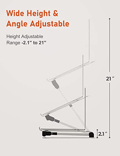 Ergonomic-Laptop-Stand-for-Desk-Sit-to-Stand-Laptop-Riser-Adjustable-Height-up-to-21-Standing-Computer-Stand-Promote-Healthy-Posture-Compatible-with-MacBook-Air-Pro-All-Laptops-10-17-Silver