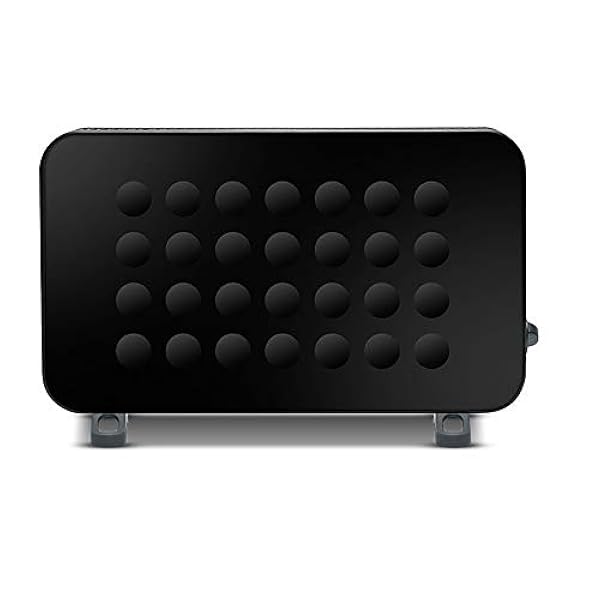 Radiatore riscaldatore a pannello per convettore elettrico da 750 W/1250 W/2000 W, con termostato, riscaldatore a pannello elettrico in modalità ecologica, riscaldatori a convettore ad alta