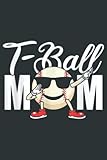 Tee Ball Mom Dabbing Baseball T Ball Mom Mother s Day 2022: Sermon Journal_110pages_6x9_with_bleed