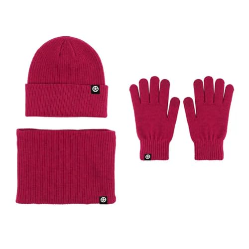 Gorro Bufanda Guantes Alpaca para Paseos por la Montaña en Invierno