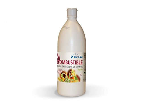 Botella de 1 litro de combustible líquido natural