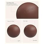 BetterMe Soft Pilates Ball – 8 Inch Mini Exercise Ball for Pilates, Yoga & Core Training – Small Stability Ball for Women – Portable Workout Tool - Image 5