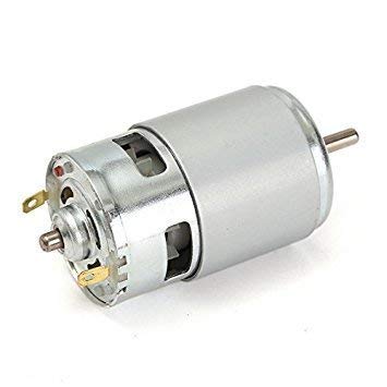 D&V RS775 High RPM Torque 12V Brushed DC Big Strong Motor, DIY Project (RS-775, Multicolour) 2