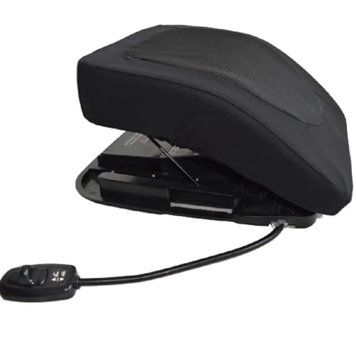 Cojín de elevación ajustable para ancianos, cojín eléctrico para silla de elevación fácil asistencia, ayuda de asiento elevador, soporte de elevación para sentarse y pararse