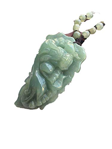 Pendentif en jade vert véritable, fini les bijoux sans âme - 2
