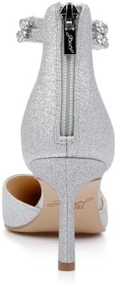 Jewel Badgley Mischka Maya Crystal Strap 2-Piece Pump - Image 9