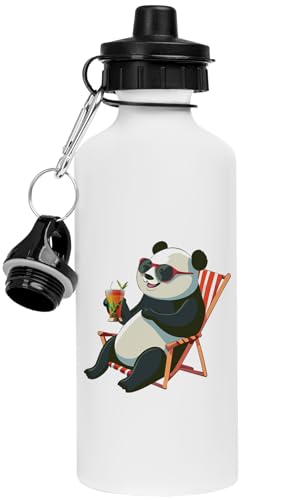 MAGITONE Panda Bambú Beber Botella De Bebida Blanca Frasco De Agua De Acero Inoxidable White Coffee Mug Ceramic Tea Cup