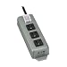 Tripp Lite 3 Outlet Waber Industrial Power Strip, 6ft Cord with 5-15P Plug (3SP),Gray