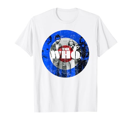 The Who Offizielles Foto mit Zielscheibe T-Shirt The Who Offizielles Foto mit Zielscheibe T-Shirt
