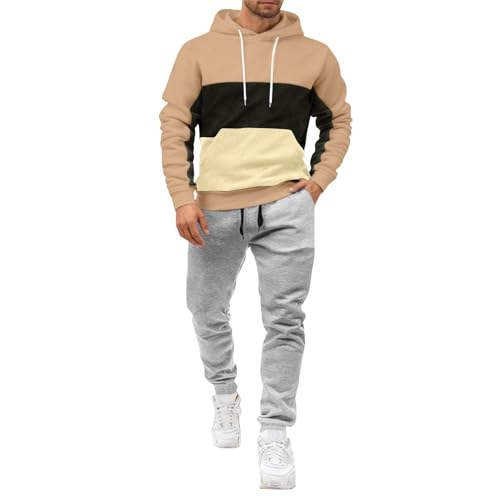 Survêtement 2 pièces pour homme ensemble décontracté - 3