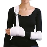 Rolyan C.V.A. Sling, Universal Hemi Sling for Shoulder, Hand, & Arm, Shoulder Sling for Men & Women, Padded Shoulder Brace with Strap for Abduction, Arm Sling for Dislocated Shoulder or Broken Arm