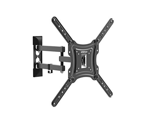 Emerald 8318 Full Motion TV Wall Mount which Pannels, Articulates and Tilts - for Flat and Curved TVs 17-55 inches,