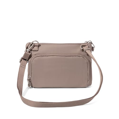 Image of Securtex Anti-Theft Stash Crossbody - 9.25 inchx 6.25 inch Travel Safe Bag w /Locking Zippers