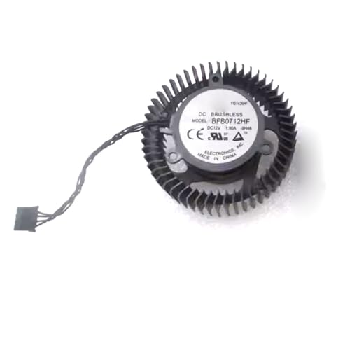 Ventilador BFB0712HF-9H46 CC 12V para refrigeración interna de PC con conector de 4 pines