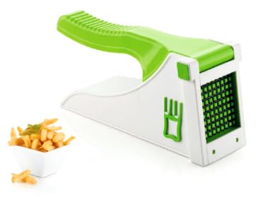 AADB PLASTIC Fries Cutter - Heavy-Duty Potato Cutter for Perfect French Fries, Stainless Steel Blades, Ergonomic Handle, Easy to Use and Clean, Ideal for Home Kitchens and Restaurants,