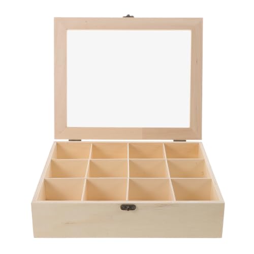Caja de madera para bolas de secadora en apartamentos modernos y lavaderos