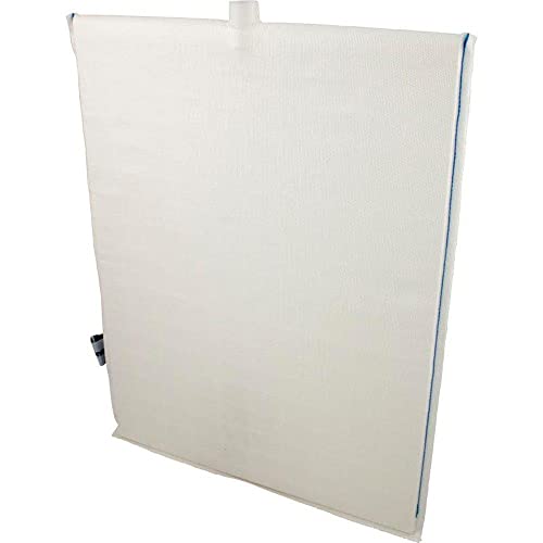 Only Garment Racks 3x3 Mini Grid Unit with Back- White