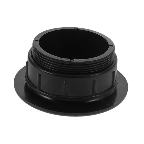 minkissy Tapones y Anillos para Agujero de Sombrilla de Patio Protector Anticaída de Repuesto para Mesa Exterior Accesorio Resistente y Transparente Negro para Camping y Caravanas