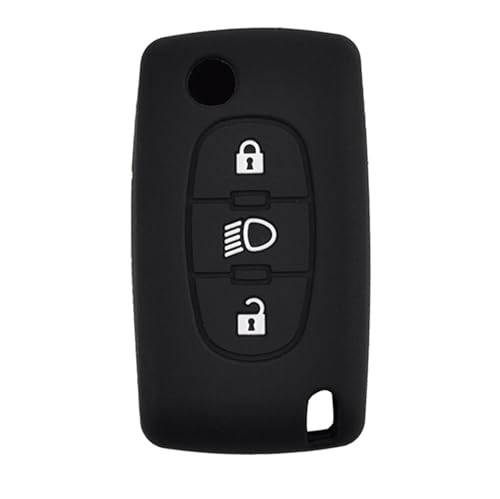 Coque de clé pour Citroën à 3 boutons avec plastique ABS haute résistance aux chocs