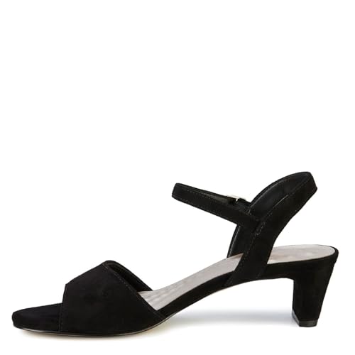 ROS Hommerson Lydia Womens Dress Sandal Black Suede - 8 X-Wide4